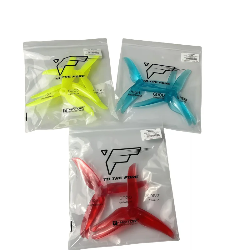 2 pares de hélices T-Motor T5146 de 5 pulgadas a prueba de explosiones y tres palas de 5,1 pulgadas, adecuadas para drones