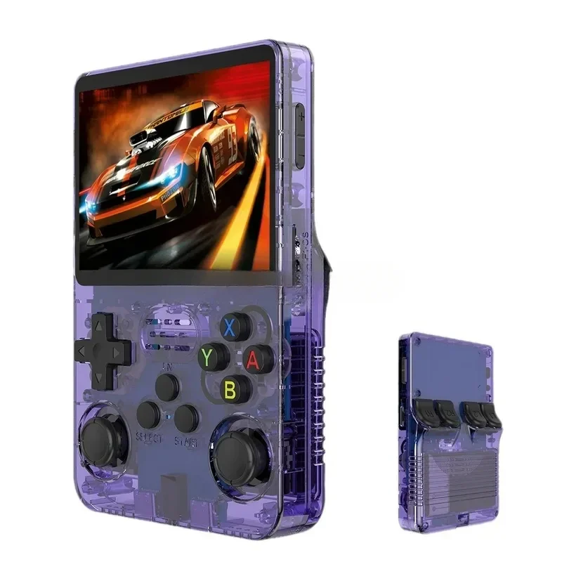 R36S Open-Source Arcade , Retro Game , High-Definition IPS Screen Joystick Handheld Console