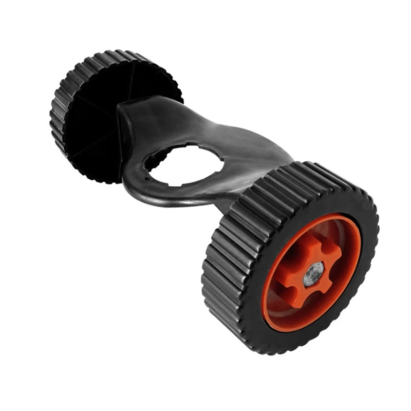 6/8inches Compact Cordless Lawn Mower Wheels Replacement Parts Auxiliary Tools Lawn Mower Spare Parts Detachable Wheels