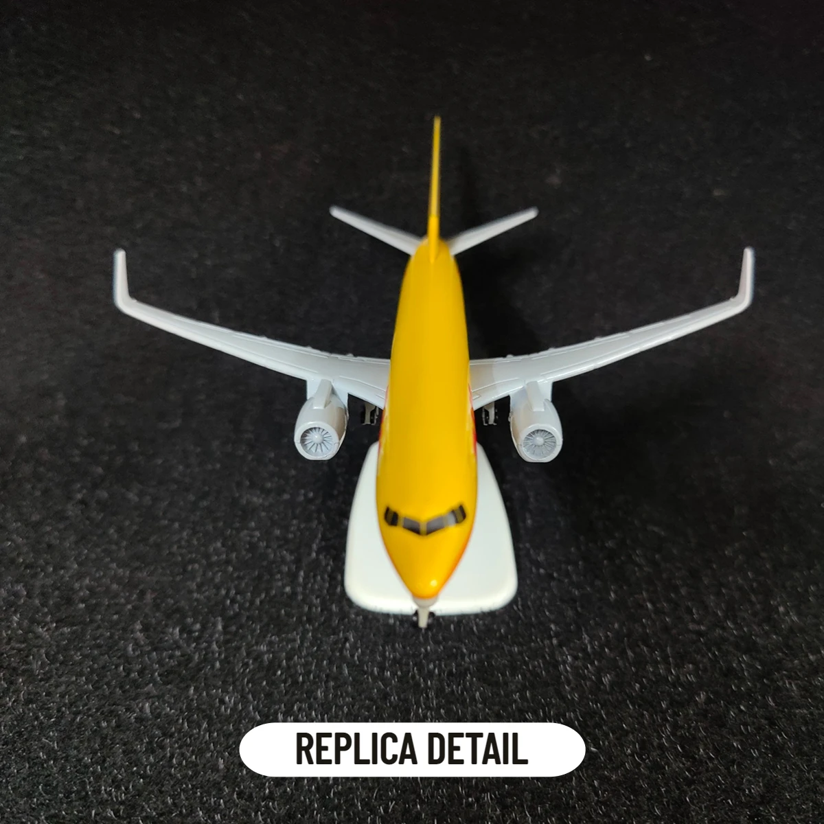 1:250 Metal Aircraft Model Replica DHL Cargo Transporter Airplane Scale Miniature Art Decor Diecast Aviation Collectible Toy