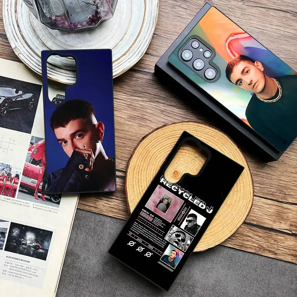 

Recycled J Phone Case For Samsung Galaxy A 91,80,73,72,71,53,52,51,22,5G Shockproof Soft Black Cover