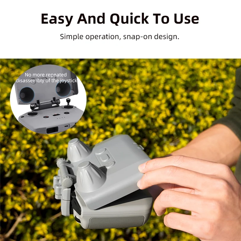 -MEOF Protezione parasole per telecomando Cappuccio parasole Custodia protettiva Cover Skin per accessori DJI RC-N1/2/3
