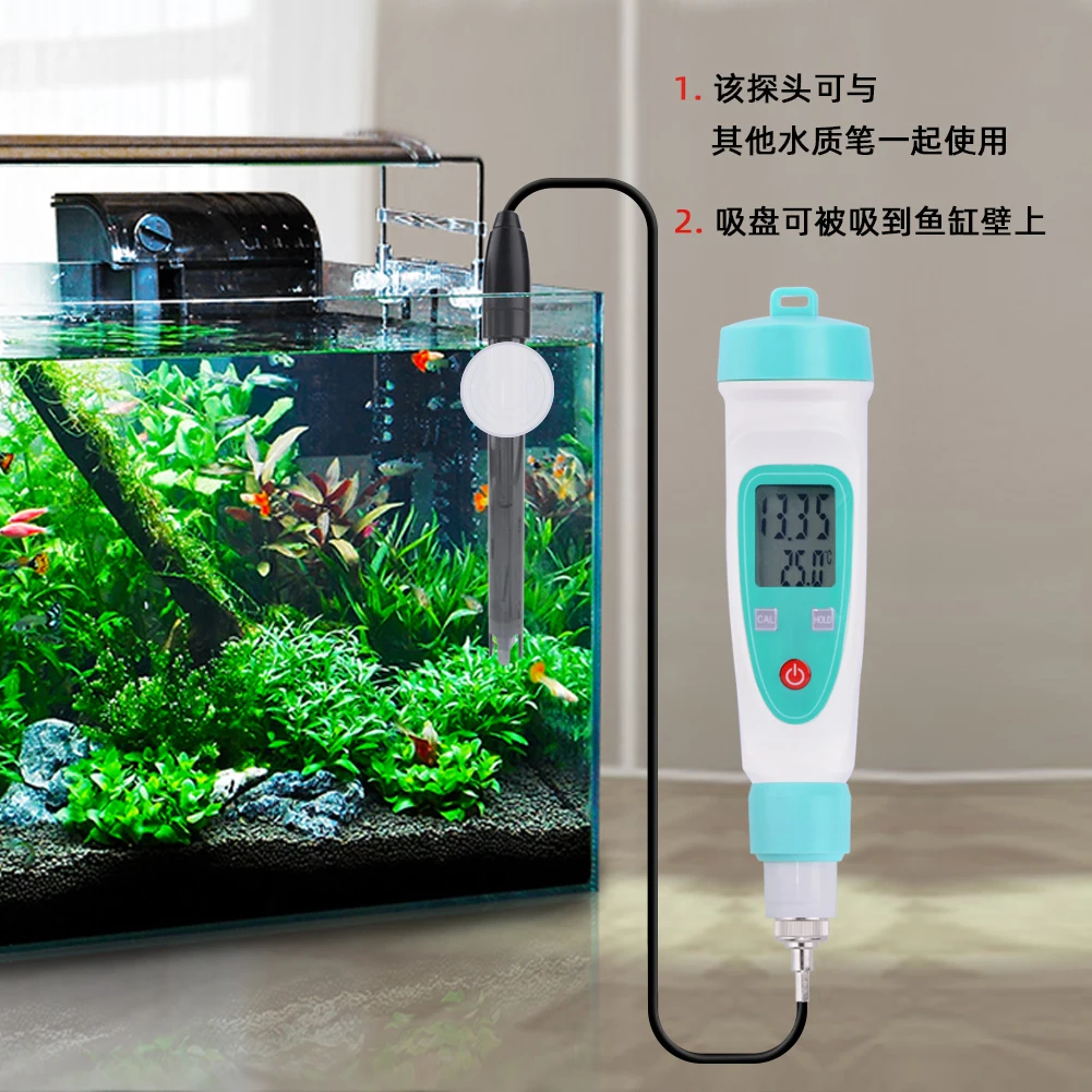 Yieryi E-201 Sonda Elettrodo PH Composito BNC Interfaccia PH Metro Elettrodo