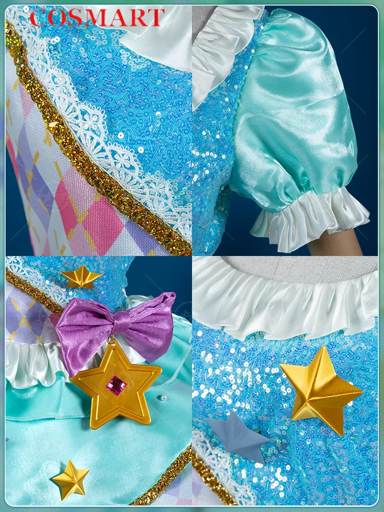 Aikatsu! Serie Shiratori Hime Sloeg Het Lied Kostuum Cosplay Kostuum Cos Game Anime Party Uniform Hallowen Spelen Rollenkleding