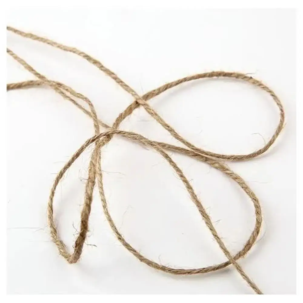 Natural Jute Twine Vintage Jute Rope Cord String For Styling Tools DIY Crafts Gift 20pcs