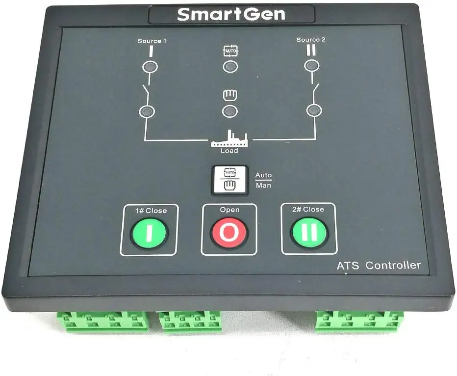 Modulo de Control de interruptor de transferencia automatica HAT530N, controlador ATS Genset Original