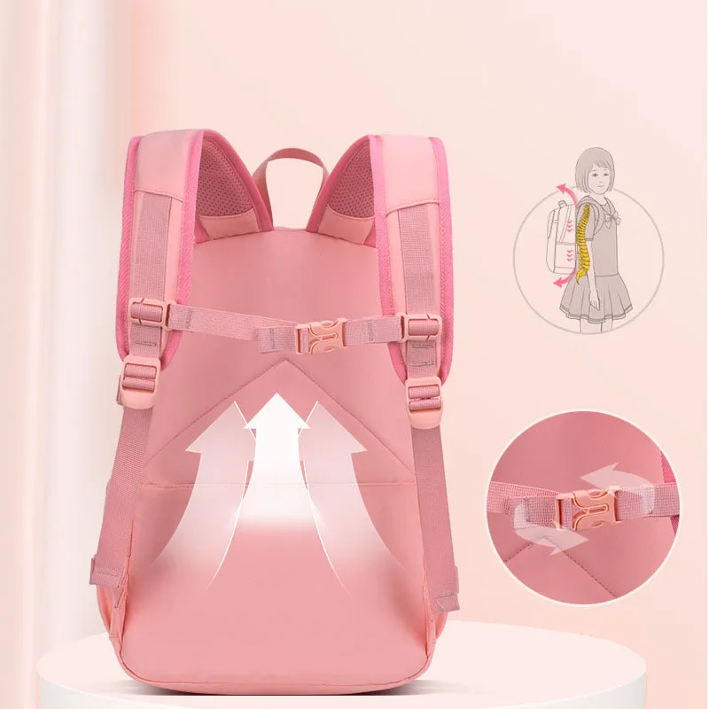 New Fashion School Bags For Girls Waterproof Light Weight Children Backpack school bag Printing Kids School Backpacks mochila