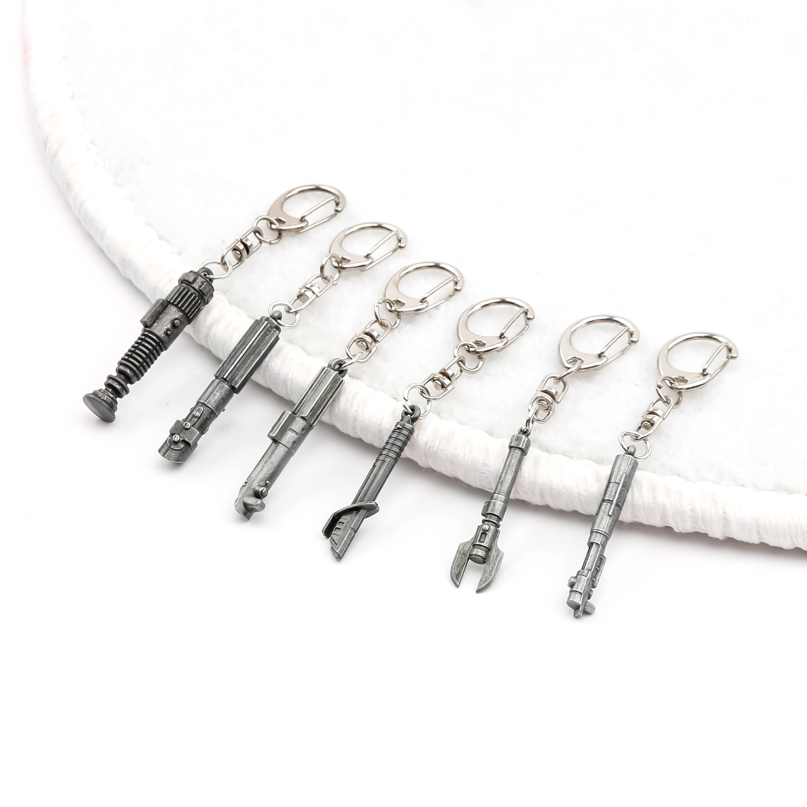 TXQSABER Spada Laser MINI, Collana con Spada Laser, Ciondolo Spada Laser Jedi per Duelli Intensi, Accessori e Componenti, Giocattoli Cosplay per Adulti