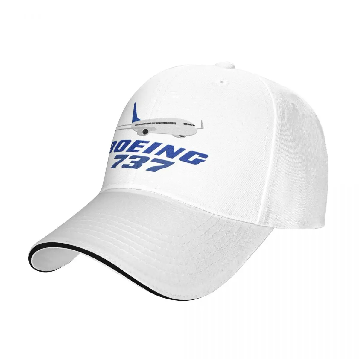 Boeing 737 Airplane Baseball Cap Merch Casual Casquette Men Women Outdoor Summer