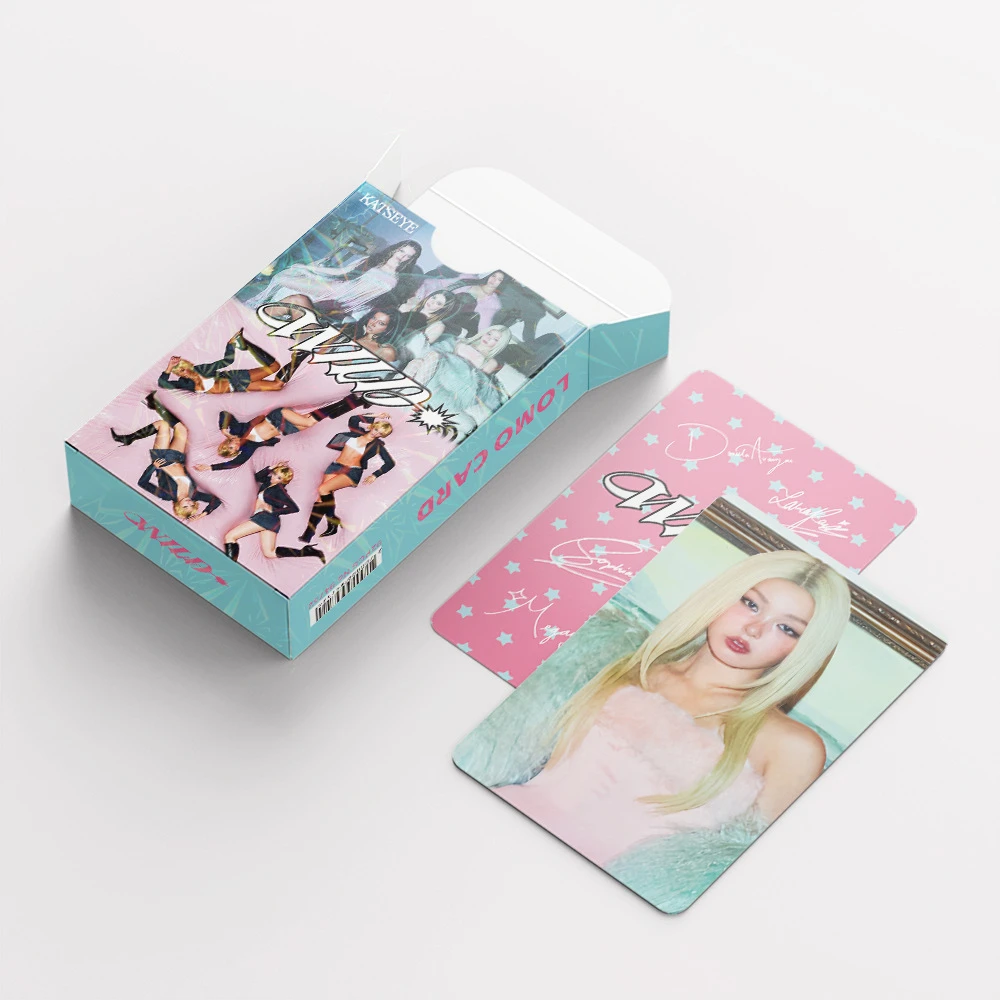 2026 KPOP KATSEYE Neue Fotokarte LOMO-Karte 2026 The WildWorld Tour Gleiche Kollektion Gedenkkarte Spielzeug Geschenk – Detail 29