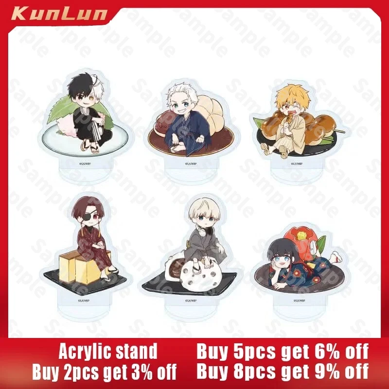 

WINTER BREAKER Japanese Anime Peripherals Q Version Acrylic Stand Collectible Desk Ornamnets Creatibe Birthday Gift for Friend