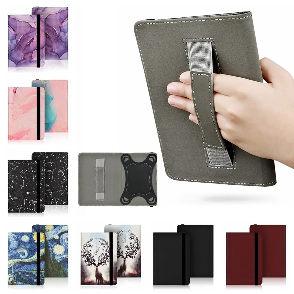 Universal Protective Case 6 inch E-book Reader Cover with Hand Strap Full Protection Shell for Kindle 10/11th Paperwhite 1/2/3/4
