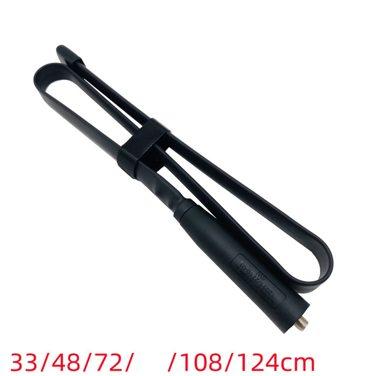 N27R اسلكية تخاطب قابلة للطي CS هوائي SMA-أنثى ثنائي النطاق لملحقات راديو BAOFENG UV5R 136-174 400-520 (MHz) 48 سنتيمتر