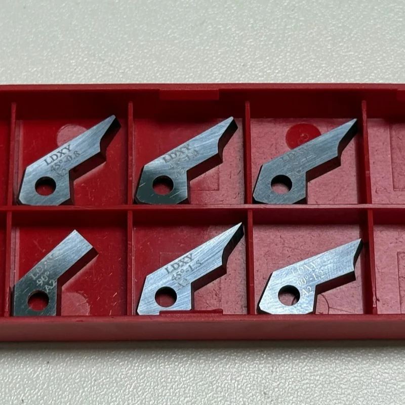 QM كربيد التنغستن مقعد صمام صلب 45/60 درجة 3 زاوية القاطع مخرطة عالمية شفرة تشكيل لمرة واحدة