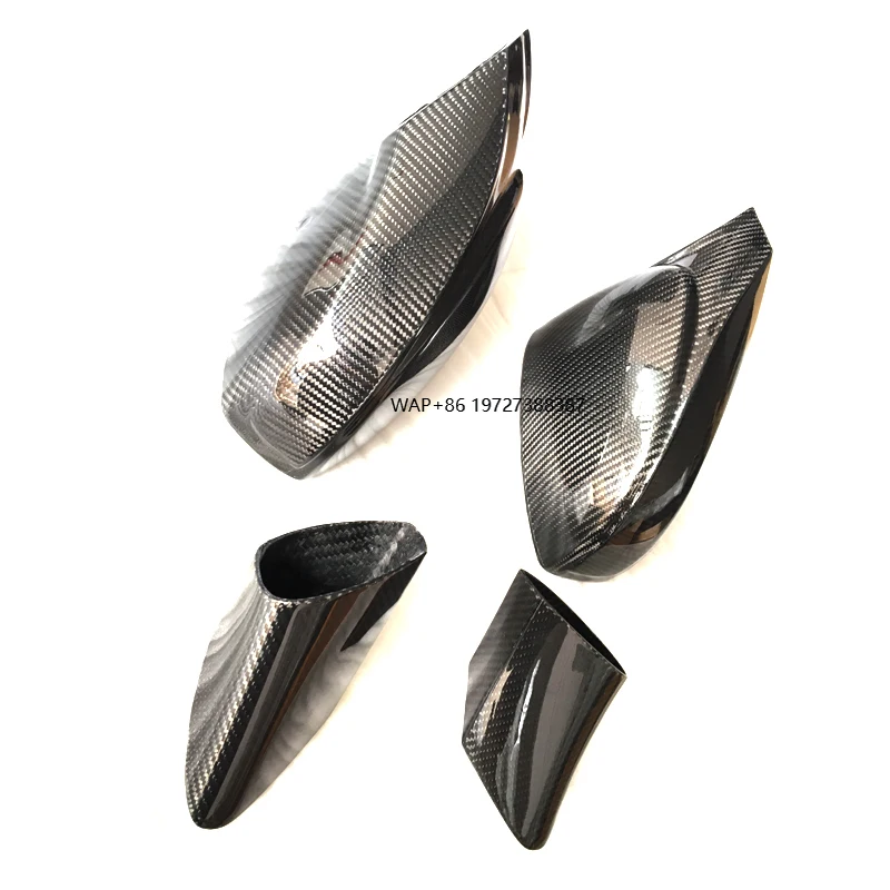 

Car Exterior Accessories for F8 Dry Carbon Fiber Side Mirrors Cover for F8 Tributo Replacement Rearview Mirror Cover
