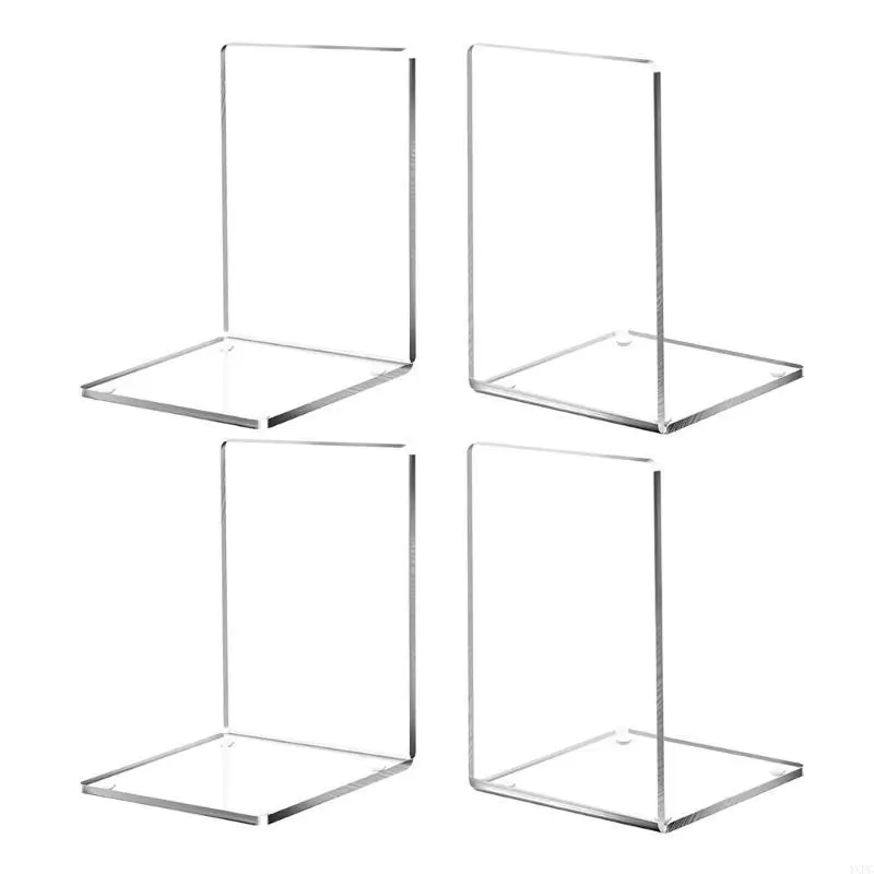 アクリルブックディスプレイ用スタンド、透明ブックディスプレイスタンド、本、楽譜を表示するためのアクリル本棚