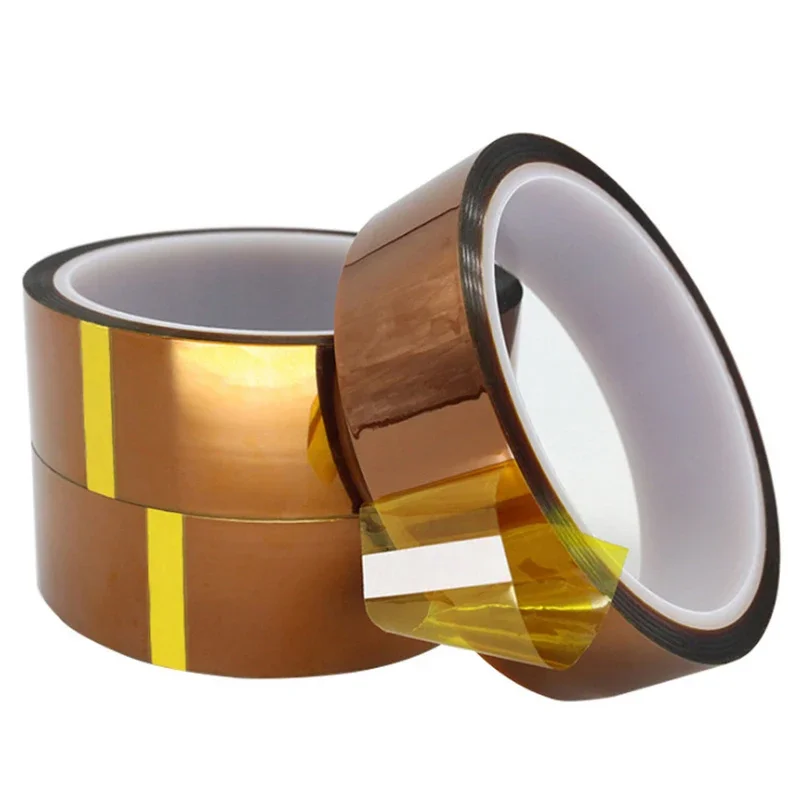 ESD Gold Finger High Temperature Tape ESD Gold Finger Tape Heat Insulation Lithium Battery Wave Soldering 300 Degrees Adhesive