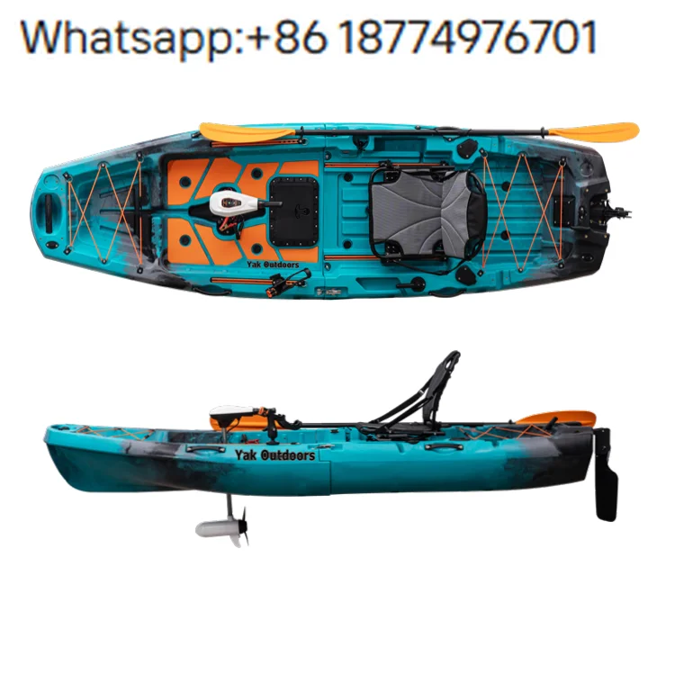 

Ka Electric Motor Accessory Kit PVC Hull Plastic Fixing Parts for Outboard Drifting Boat Excludes Pedal System & Motor