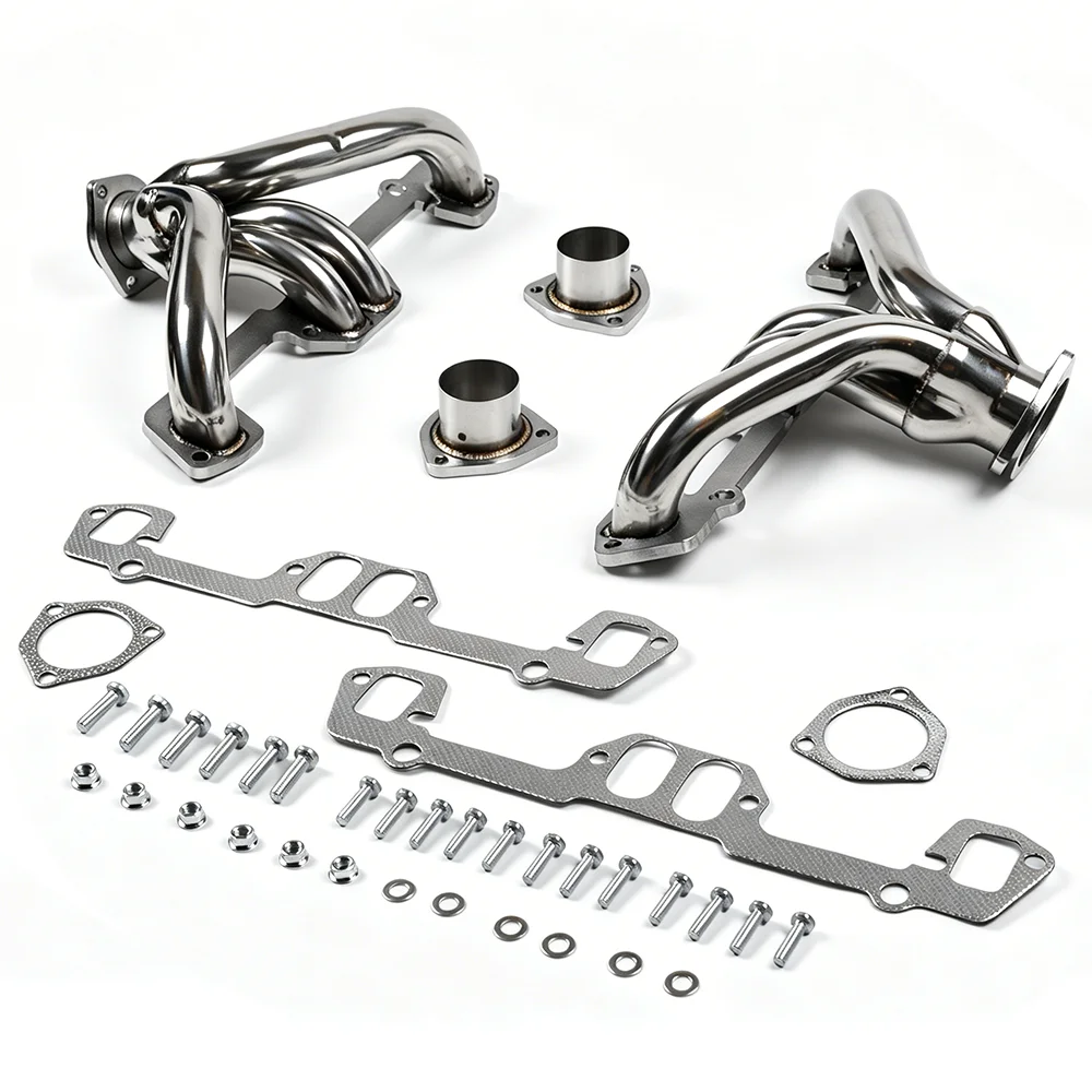 For  Dodge Chrysler Plymouth Small Block 273-360 5.2/5.6 Shorty Exhaust Headers