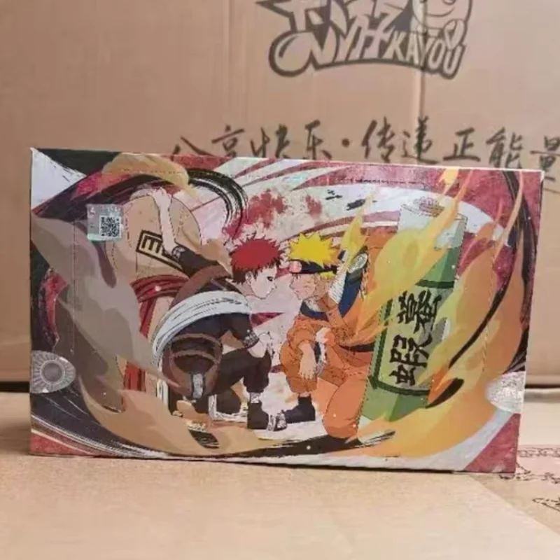 Nouveau véritable KAYOU Naruto carte chapitre 7 du tableau personnage d'animation Deck Se Sp Ar Bp Gaara Sasuke jouet cadeaux