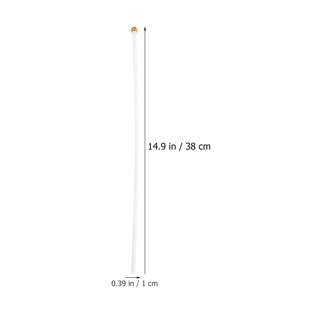 200Pcs Handheld Flag Pole Kit Compact Reusable Flagpoles for Waving Outdoor Events Political Rallies Commercial Promotions