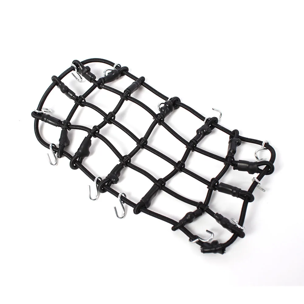 Roof Rack Elastic Luggage Net for 1/10 1/18 1/24 RC Crawler Car AXIAL SCX10 TRX4 Bronco TRX6 Tamiya D90 TRX4M SCX24 Part