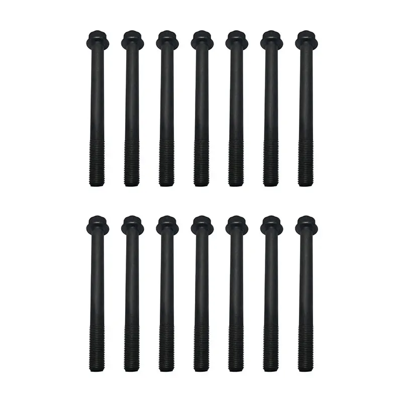 

1Set/14PCS Cylinder Head Bolt 16241-03450 16216-03450 Compatible with Kubota Engine 05 Series D905 D1005 D1105 D1305 V1505