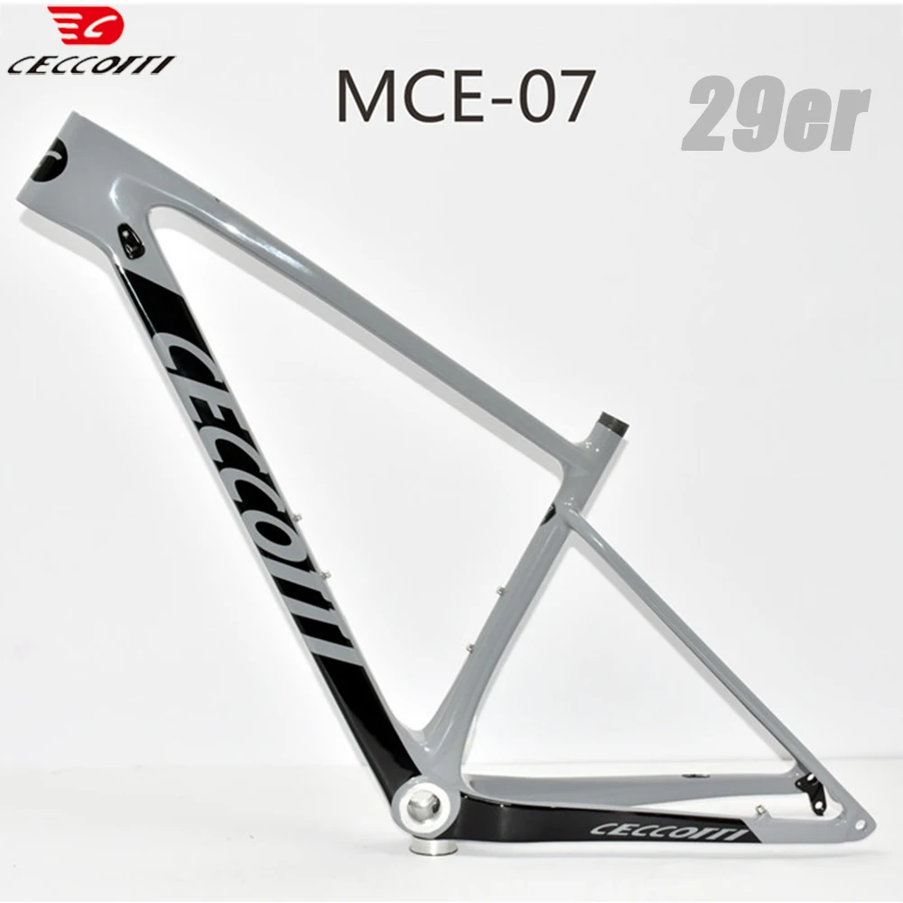 

Full Carbon MTB Hardtail Mountain Bike Frame, Available 15 ", 17", 19 ", 142mm, 148mm Boost 29er