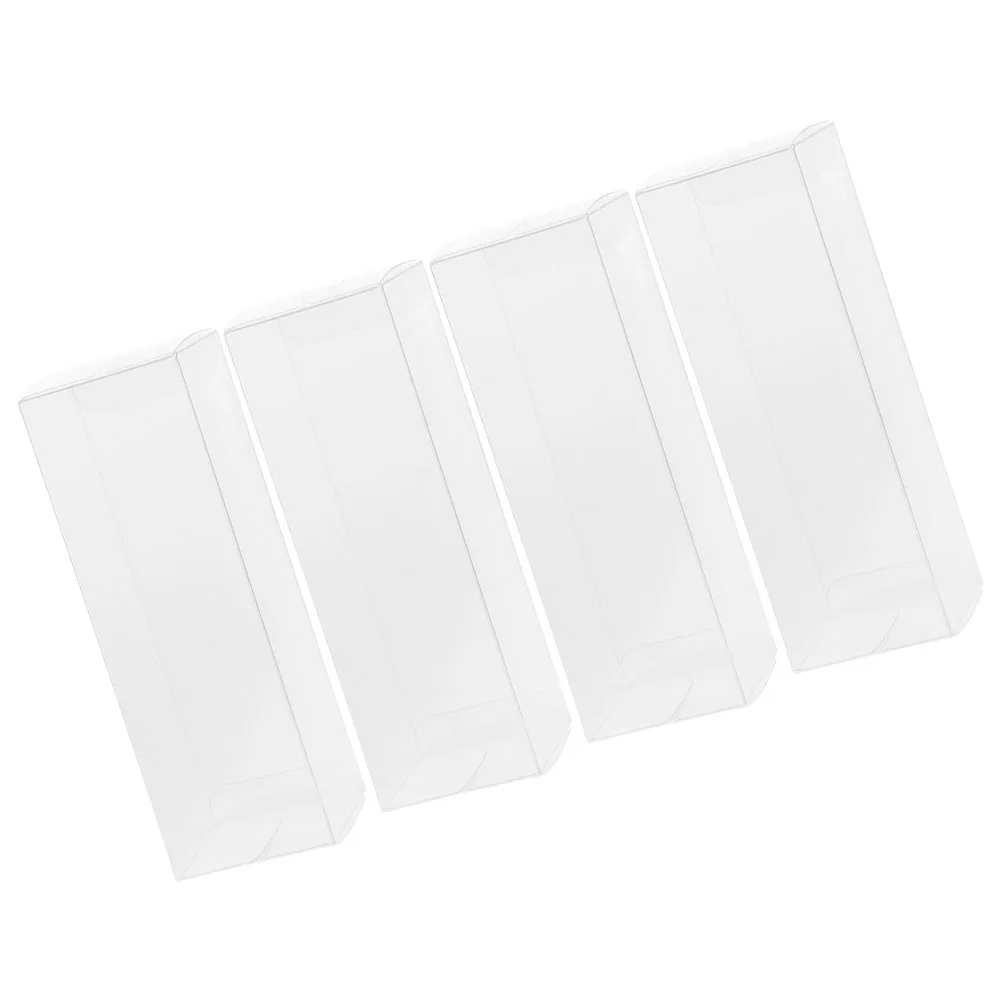 

4pcs Golf Gift Box Clear Plastic Display Cases Portable Golfs Ball Holder Storage Boxes Anti-scratch Design Elegant Present