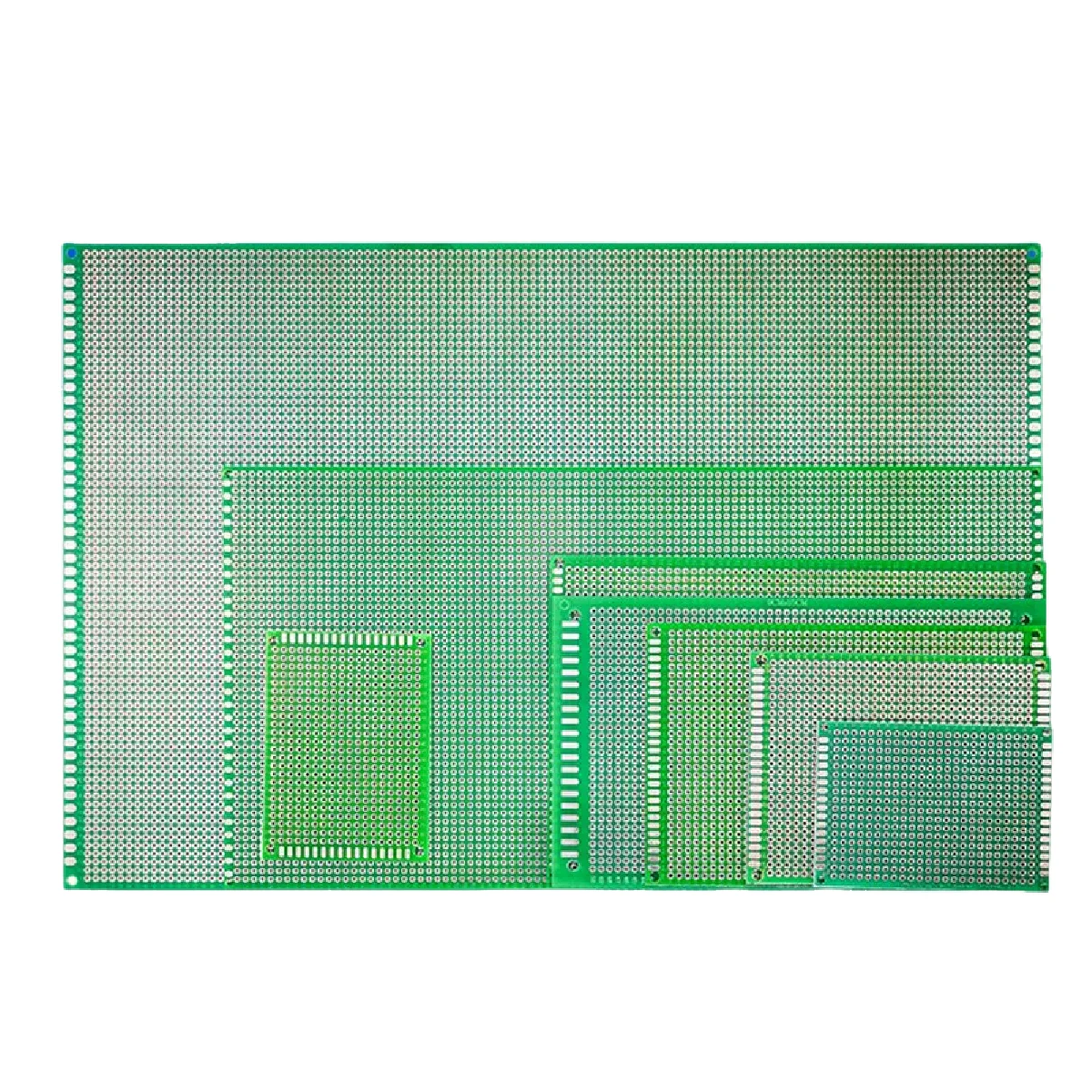5Pcs Double Sided PCB Prototype Board,Universal Printed Circuit Breadboard for Electronic DIY Soldering Project
