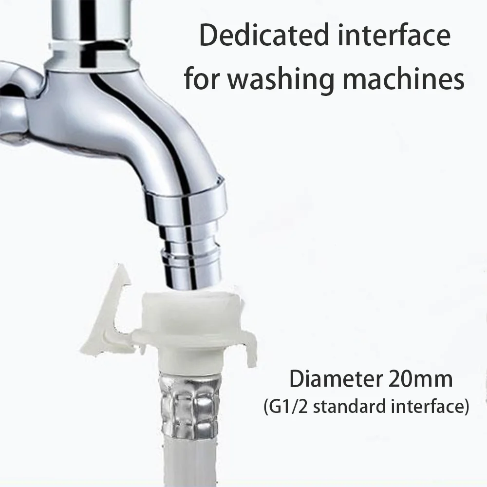 Wash Water Faucet Outdoor Home Portable Lockable Quick-Open 304Stainless Steel Faucet Anti-Theft Key Switch Bathroom Accessories