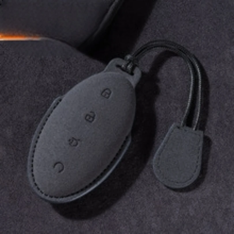 مناسبة ل BYD U8 غطاء مفتاح جلدي 24 نماذج U9 حقيبة مفاتيح السيارة قذيفة مشبك تعديل الديكور الداخلي