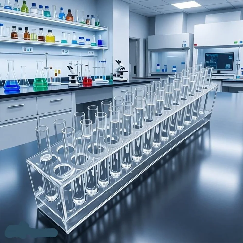 10 15ml Multifunctional Test Tube Racks, Plastic Centrifuge Tube Racks, Laboratory Test Tube Racks, 18mm Blood Collection Tube Racks, 48-Well, 96-Well, 144-Well