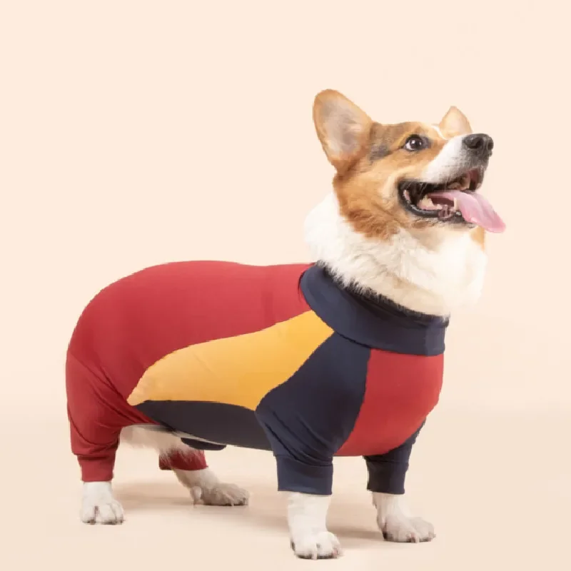 Welsh Corgi Dog Clothes Pajamas Jumpsuit Rompers Welsh Corgi Pembroke Clothing Costume Apparel Dropshipping Pet Outfit Garment