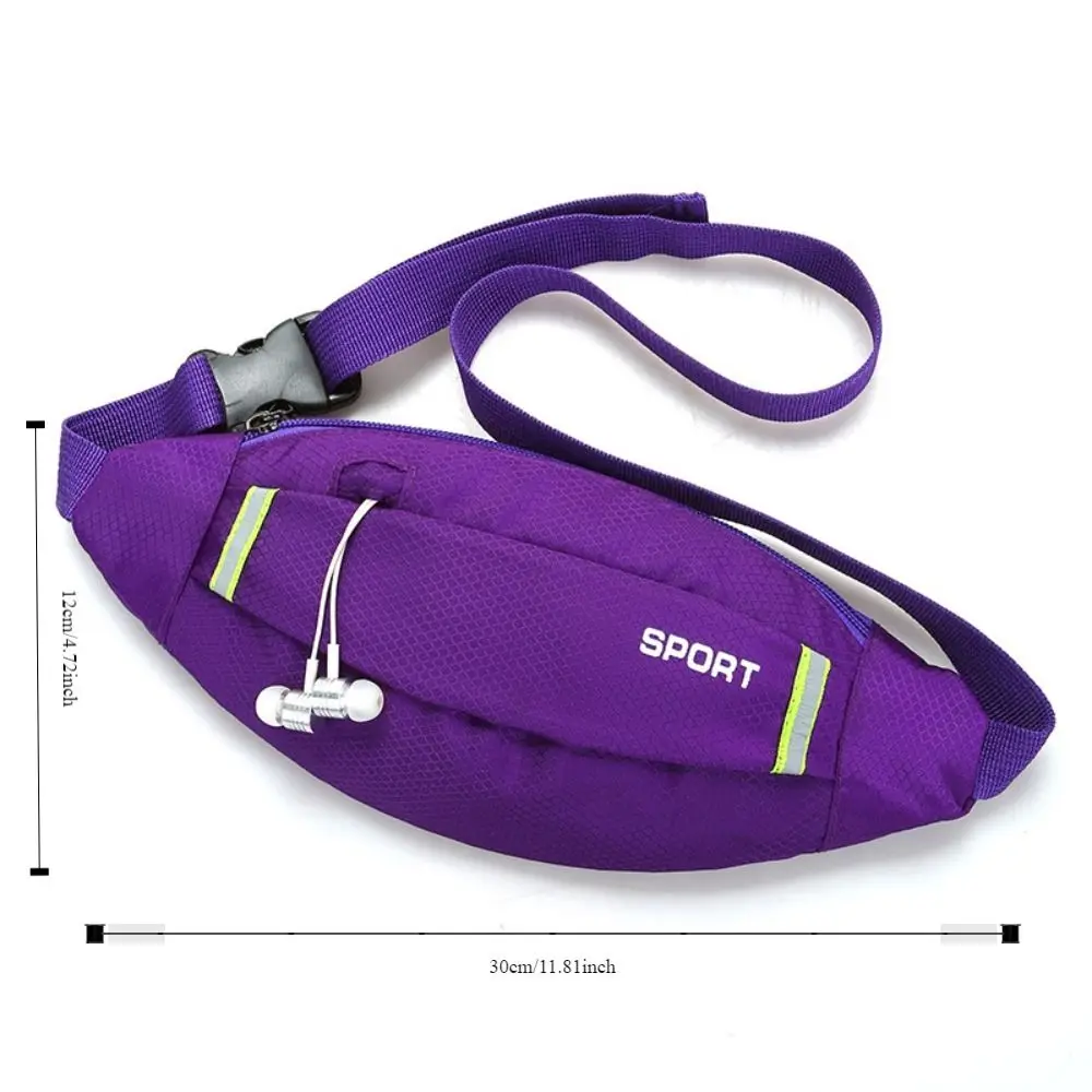 Bolso cruzado pequeño para gimnasio, bolsa de teléfono de bolsillo impermeable, soporte de cintura para correr, antirrobo, ajustable