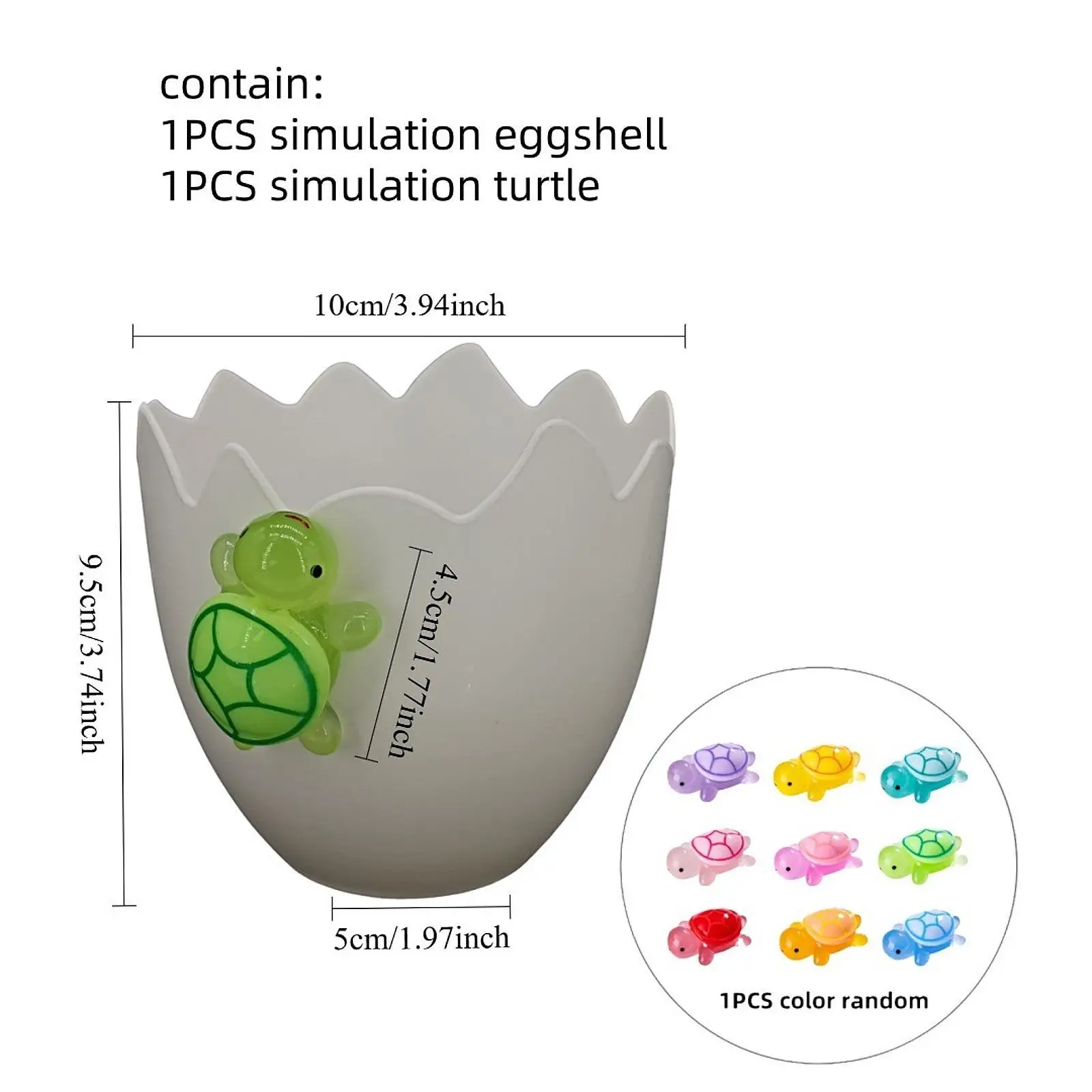 وعاء نبات قشر البيض الأبيض زارع زهور عيد الفصح لتزيين حديقة المكتب #6