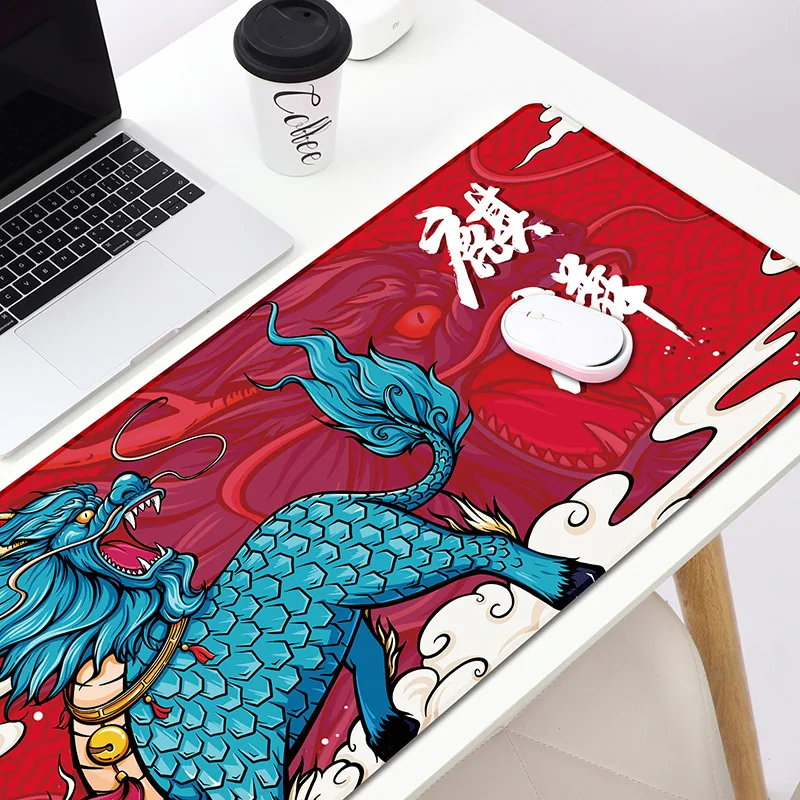 

China Country Tide Mouse Pad Gamer PC Computer Keyboard Mausepad Desktop Gaming Accessories Chinese Design Cool Mousepad