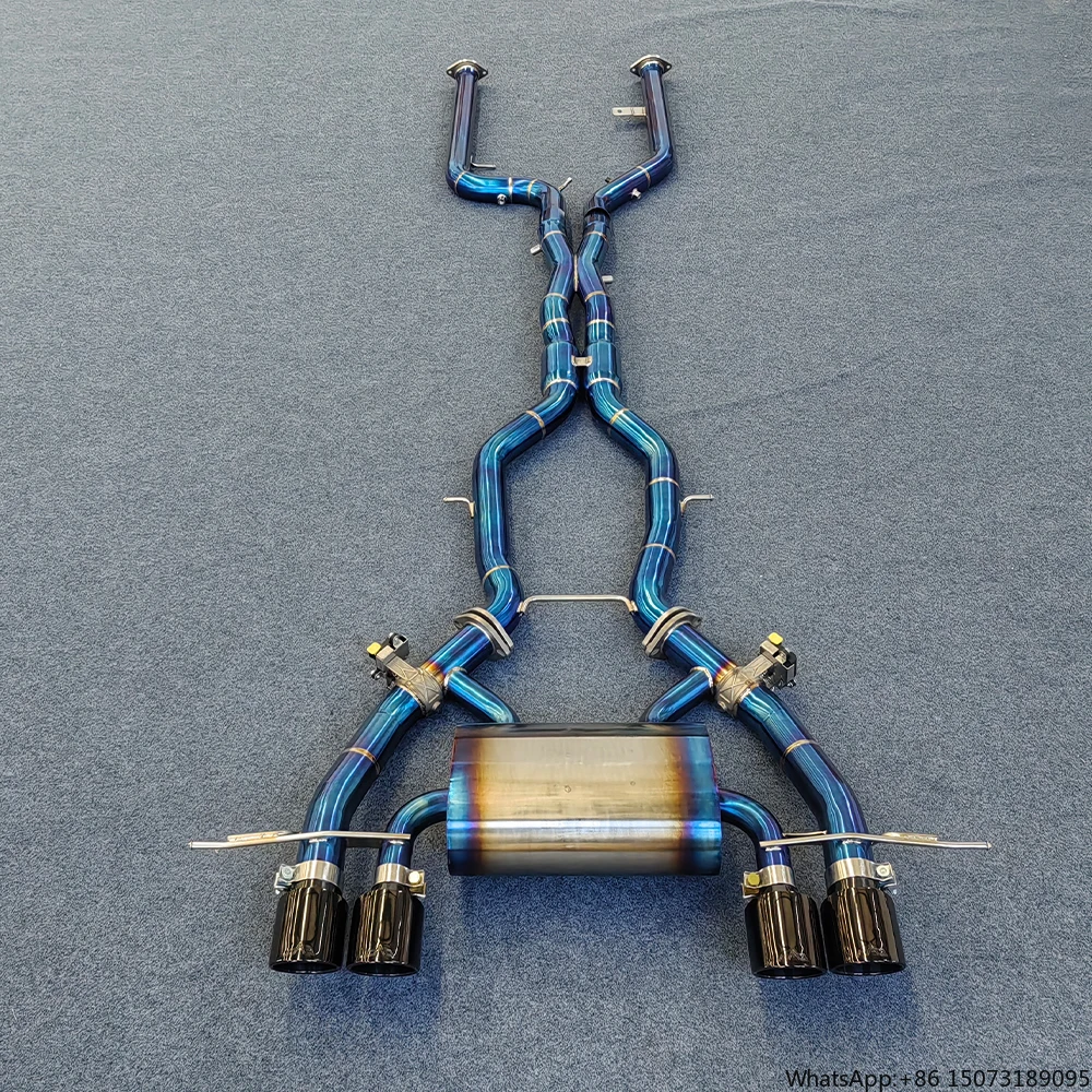 

Valved Sport Catback Exhaust for M2 G87 Titanium Pipe Muffler Valvetronic Exhaust System with OPF