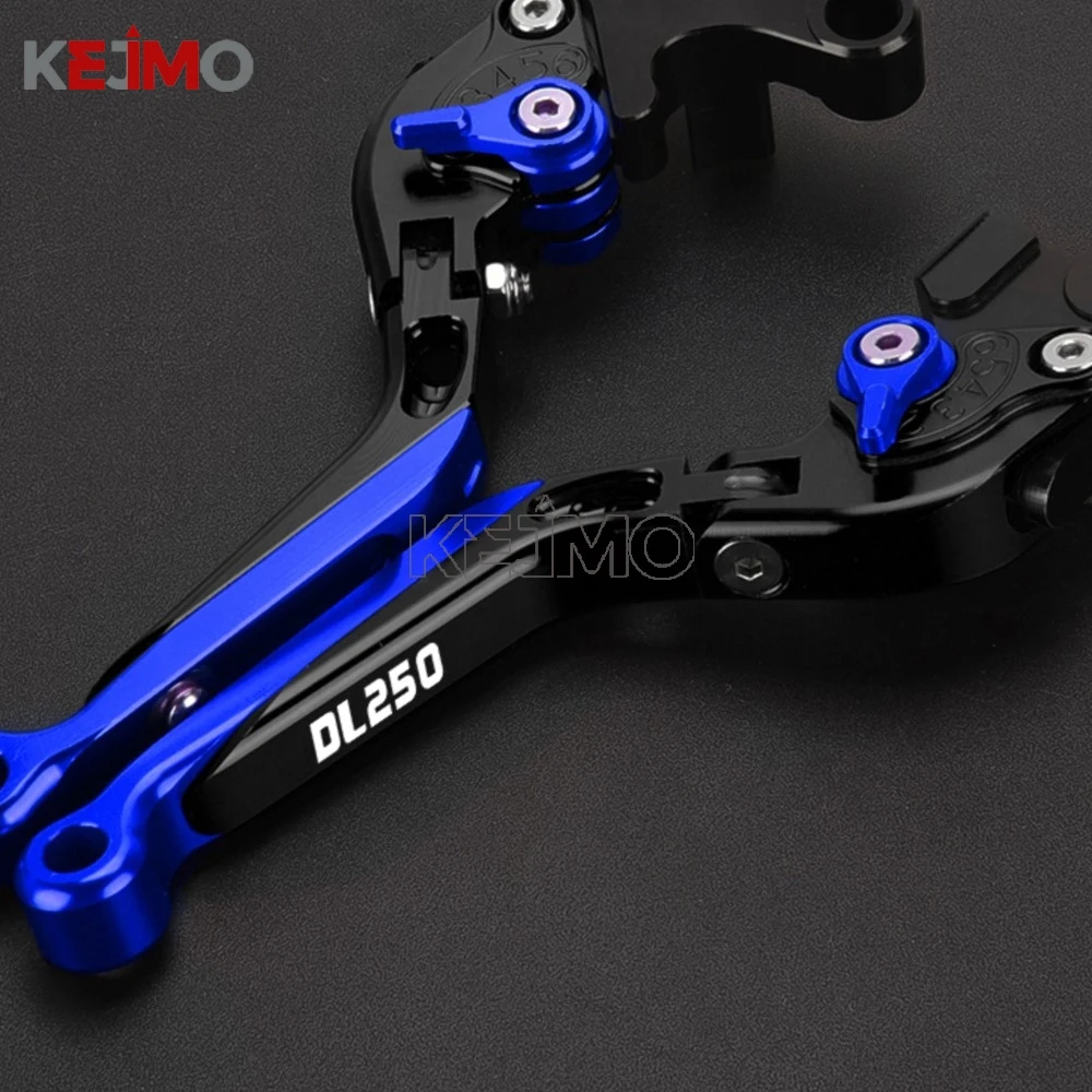 

CNC Motorbike Accessories for Suzuki DL250 V-STROM 2017 2018 Adjustable Folding Handle Levers Brake Clutch Lever Vstrom DL 250