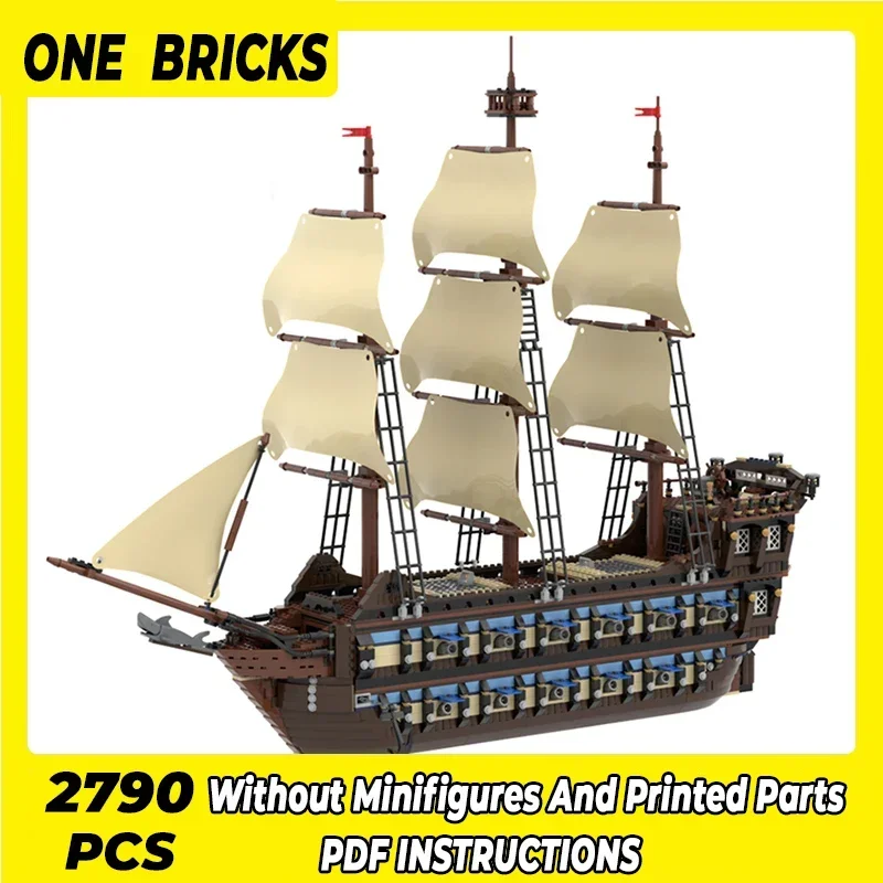 Moc Building Blocks Ship Model Series Imperial Flagship Technical Bricks DIY Assembly Famous Toys For Childr Holiday Gifts