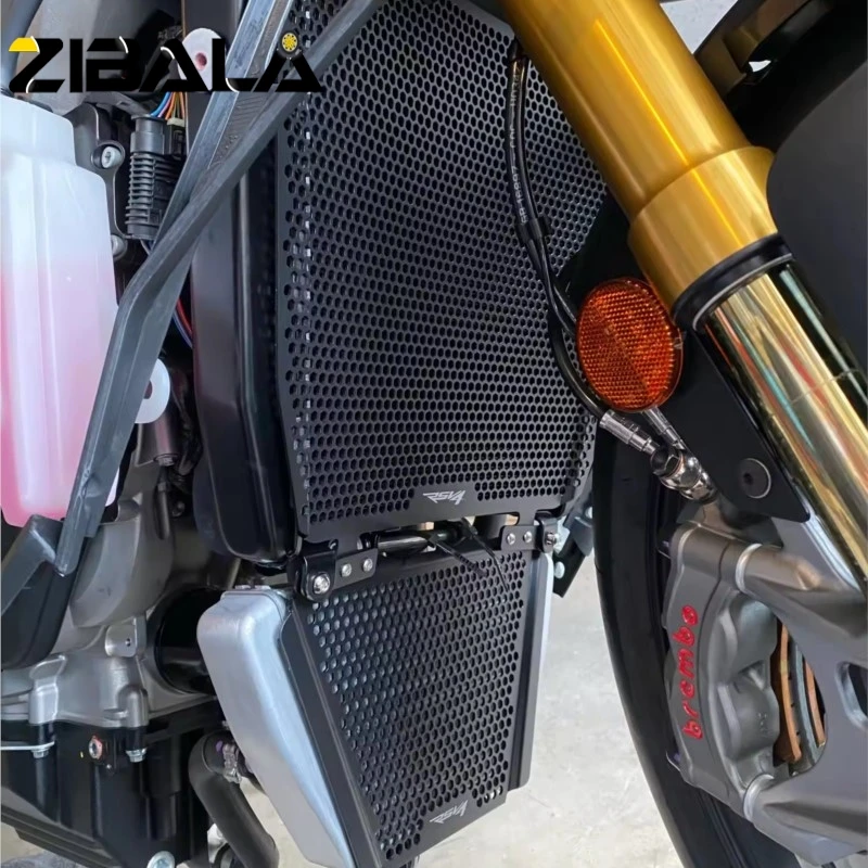 

Radiator Guard Grill Protector FOR Aprilia RSV4 1000 Factory Tuono V4 2009-2014 RSV4 1100 Factory 2015-2024 2025 Cooler Cover