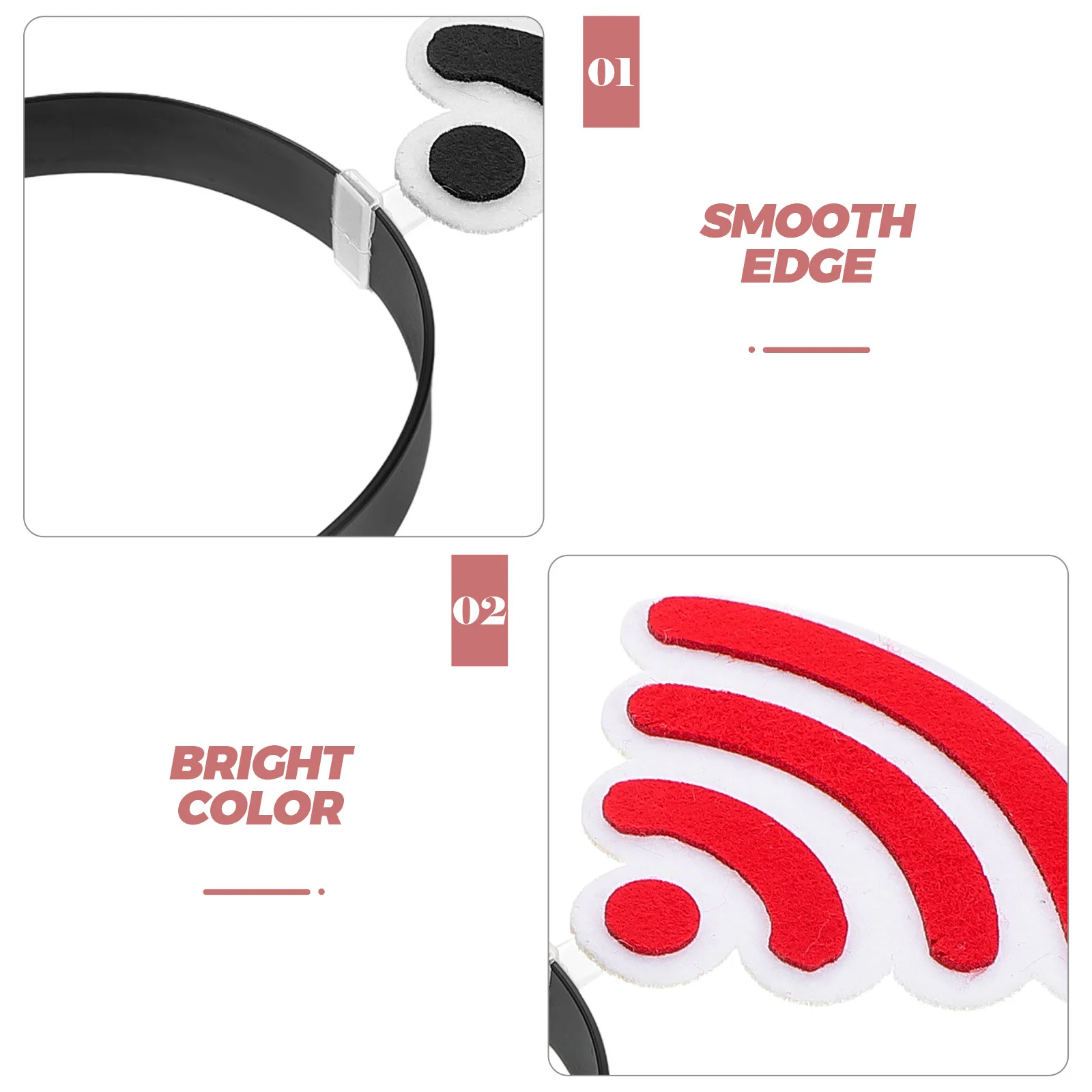 เสาอากาศแบบคาดศีรษะ WiFi 2 ชิ้น ของเล่นแปลกใหม่สำหรับงานปาร์ตี้ อุปกรณ์ประกอบฉากถ่ายรูป ของชำร่วยงานปาร์ตี้ฮาโลวีน สำหรับเด็กและผู้ใหญ่