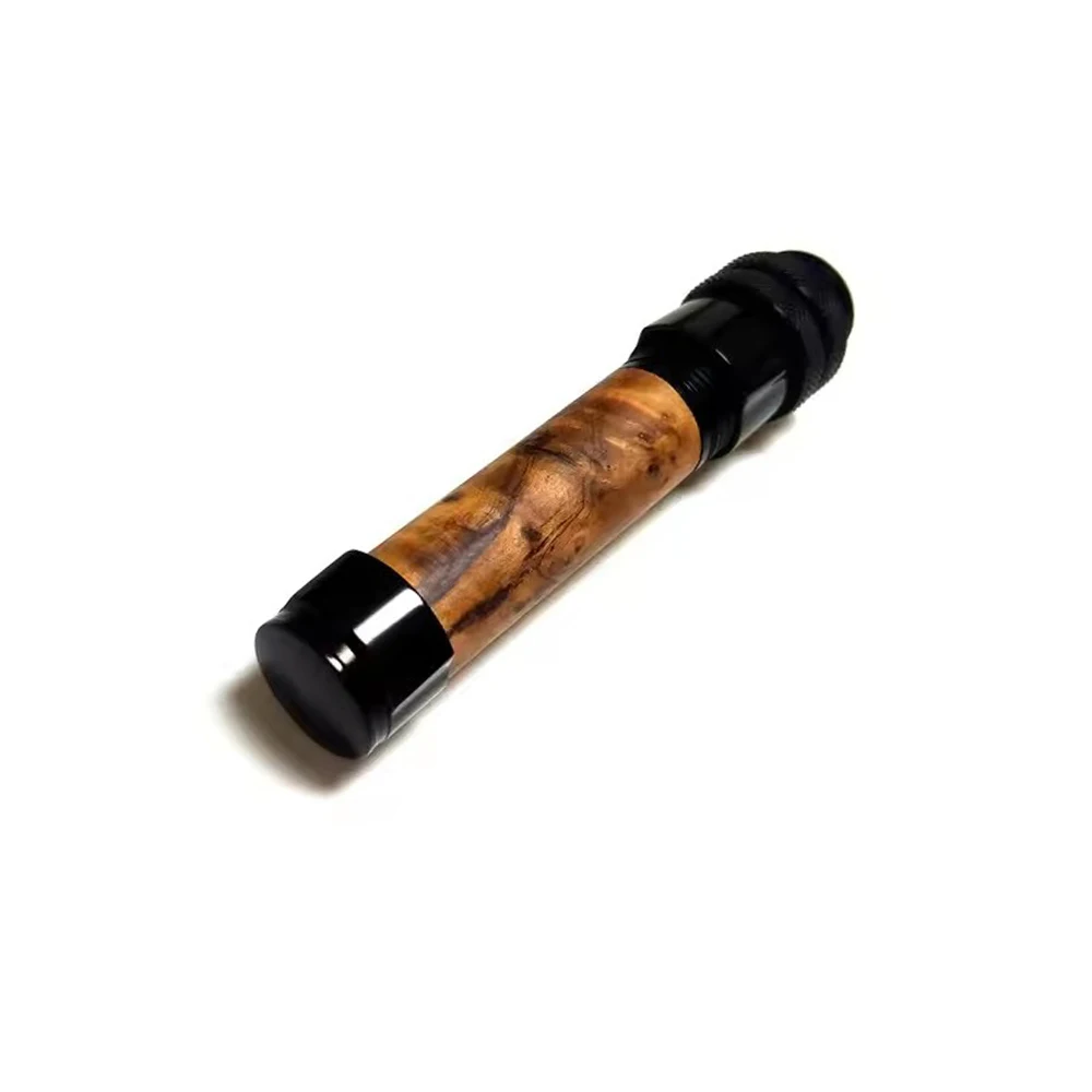 NooNRoo Down Locking Fly Wood Reel Seat Aluminum and Wood Fishing Rod Building, DIY Repair 20g per Pcs