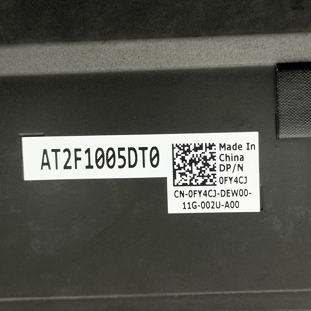Y Store مروحة تبريد أصلية جديدة لـ Dell Alienware Area-51m R1 RTX 2080 المبرد 0FY4CJ FY4CJ AT2F1005DT0