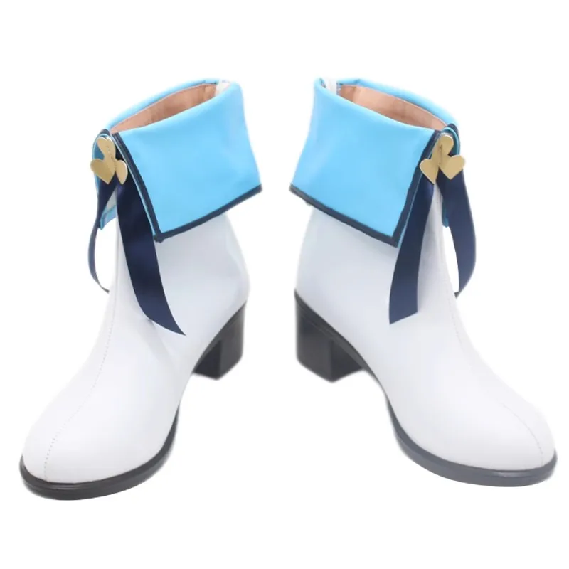 

Miku More More Jump Обувь для косплея Hinomori Shizuku Kiritani Haruka Повседневные ботинки из искусственной кожи в стиле комиксов для Хэллоуина, карнавала, вечеринки, Рождества