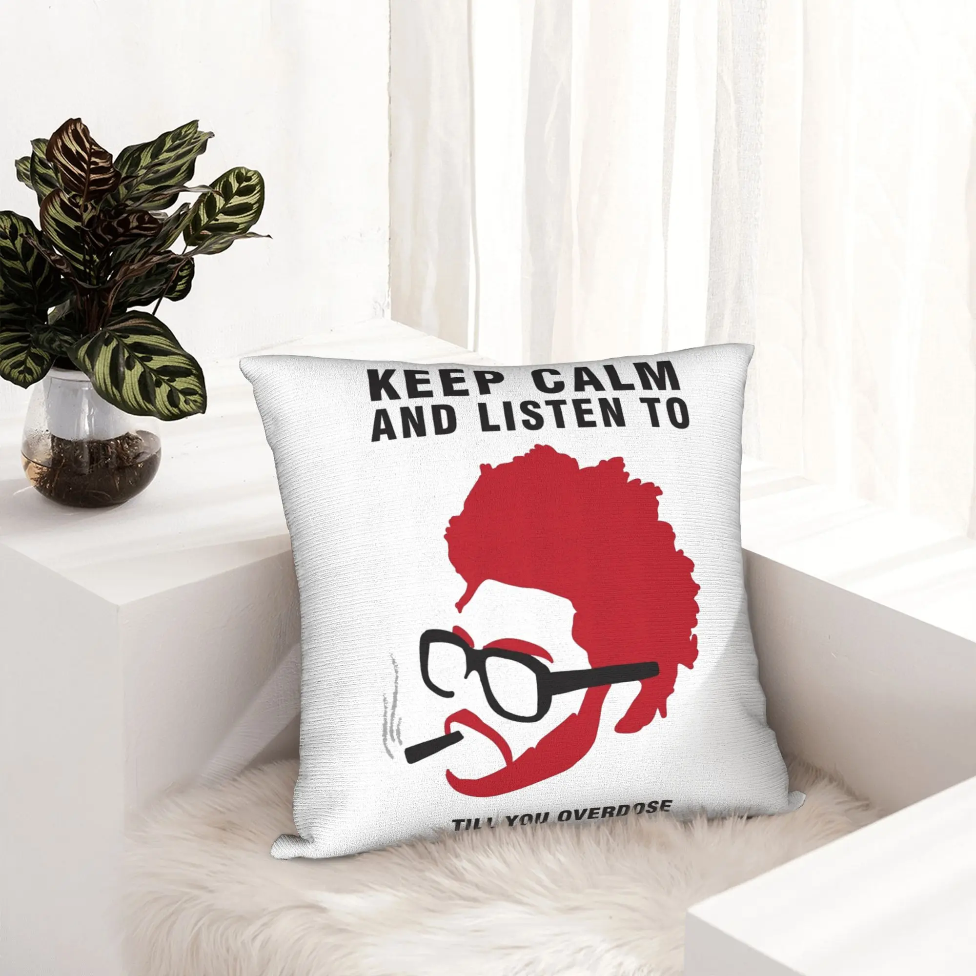 The Weeknd Keep Calm Pillowcase Soft Polyester Cushion Cover Decorative  Pillow Case Cover Car Dropshipping 45X45cm