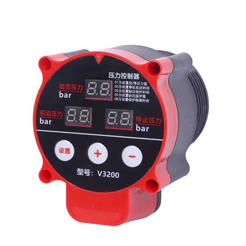 Water Storage Pressure Tank, Intelligent Digital Display, Automatic Start and Stop of Control Switch, Adjustable Pressure