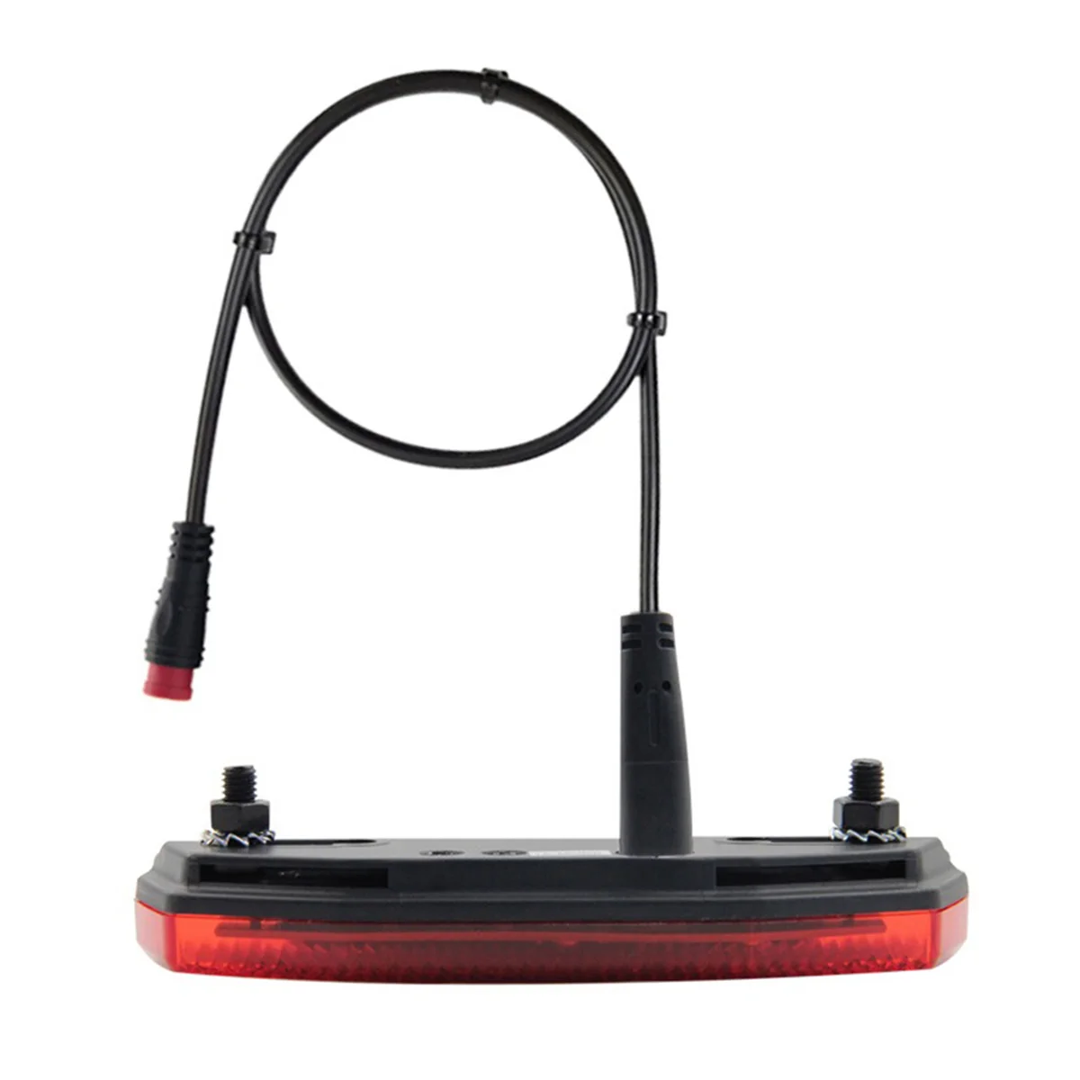 12V-48V E-Bike Rear Light Electric Bicycle Tail Light E-Scooter Bicycle Waterproof Accessories Waterproof Connector