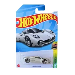 24L Original Hot Wheels Car Pagani Utopia Toys for Boy Scale 1/64 Diecast Vehicle Metal Model HW Exotics Collector Birthday Gift