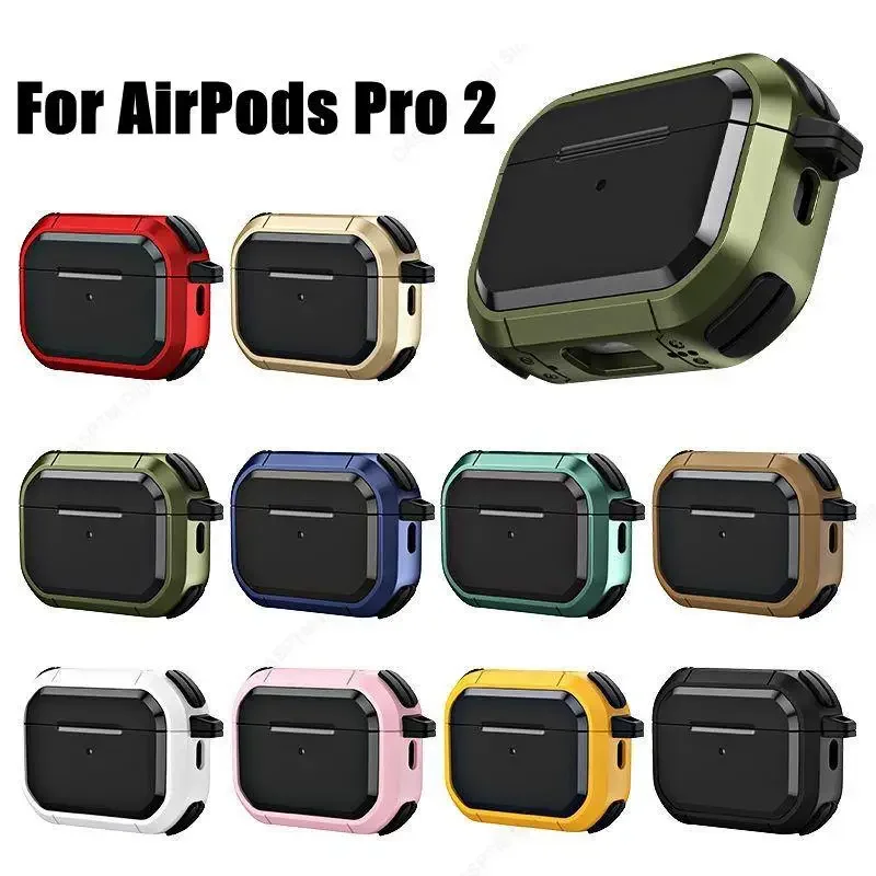 Capa protetora para AirPods Pro 2, capa USB C, capa de 2ª geração, Funda para Air Pods Pro 2 2023